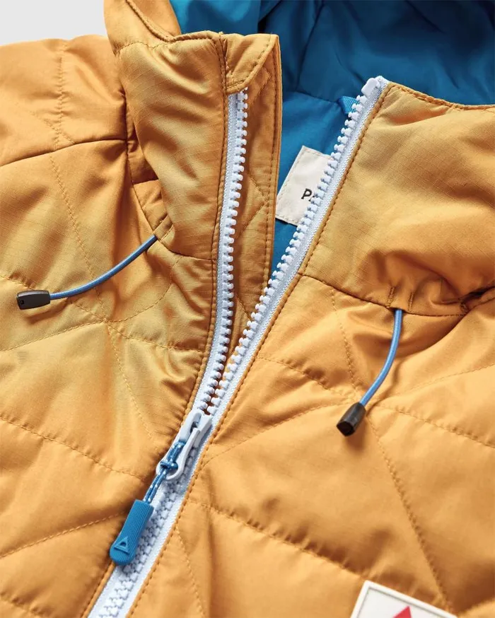 Men Jackets Passenger Base Recycled Thermore Insulated Jacket Dusty Ochre Corsair Blue Dusty Ochre Corsair Blue