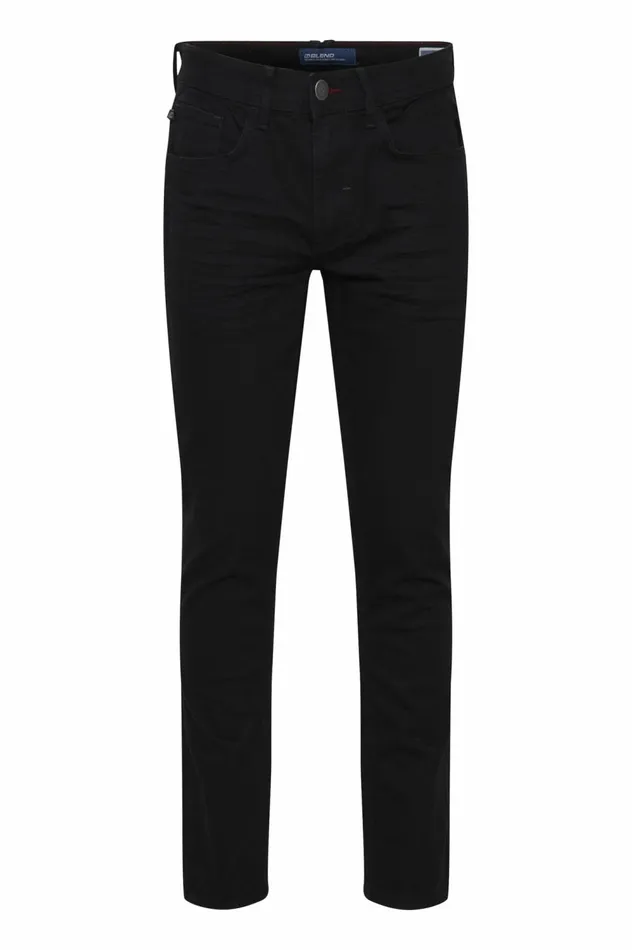 Men Jeans Blend Jeans Denim Raw Black