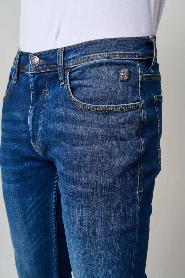 Men Jeans Blend Multiflex Jet Jeans Denim Dark Blue