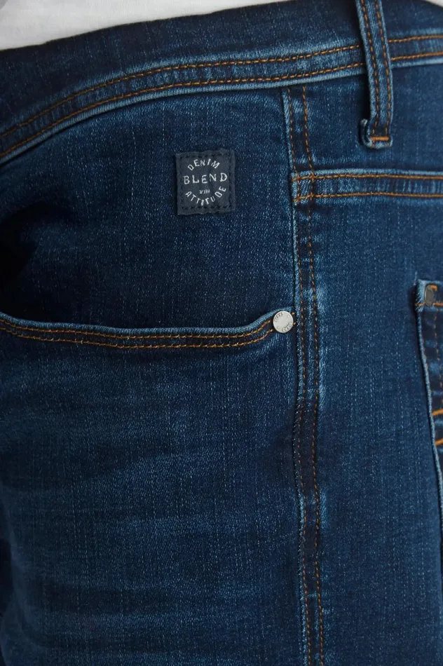 Men Jeans Blend Multiflex Jet Jeans Denim Dark Blue