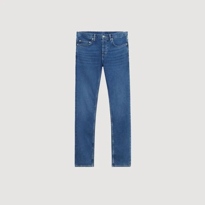 Men Jeans SANDRO Washed Jeans 8211 Slim Cut Blue Vintage 8211 Denim