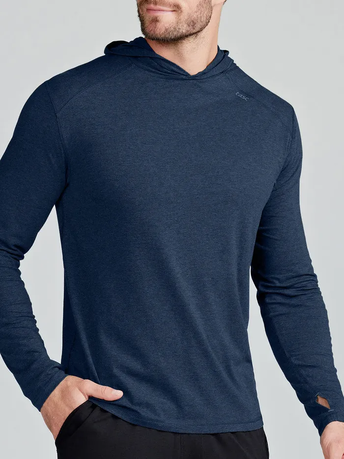 Men Lightweight Hoodie Tasc Performance Long Sleeve TShirts