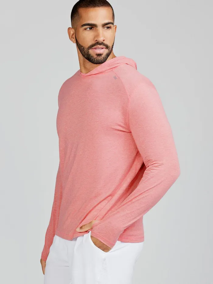 Men Lightweight Hoodie Tasc Performance Long Sleeve TShirts