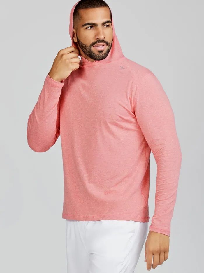 Men Lightweight Hoodie Tasc Performance Long Sleeve TShirts
