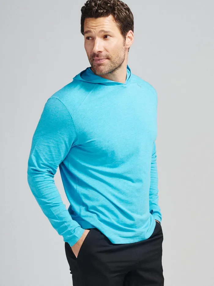 Men Lightweight Hoodie Tasc Performance Long Sleeve TShirts