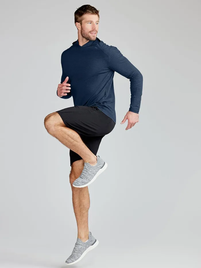 Men Lightweight Hoodie Tasc Performance Long Sleeve TShirts