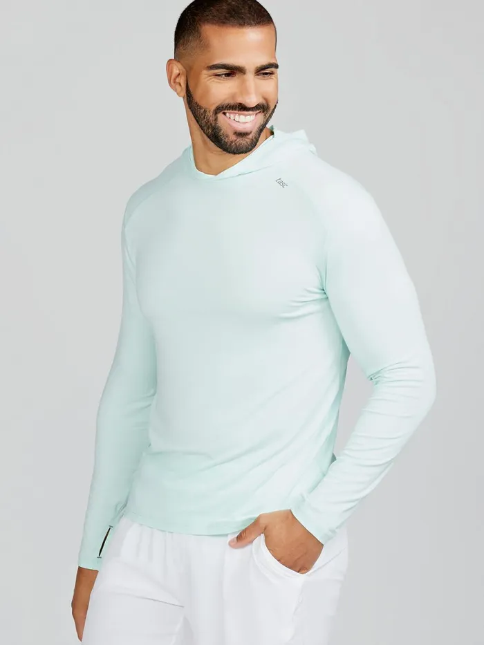 Men Lightweight Hoodie Tasc Performance Long Sleeve TShirts