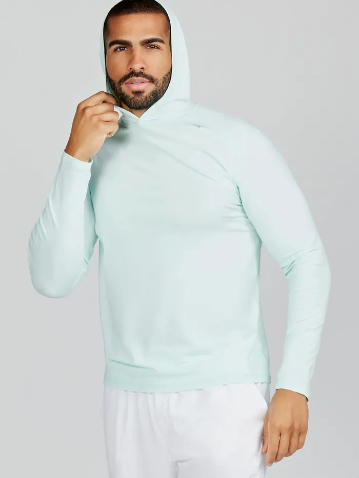 Men Lightweight Hoodie Tasc Performance Long Sleeve TShirts