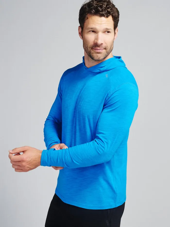 Men Lightweight Hoodie Tasc Performance Long Sleeve TShirts