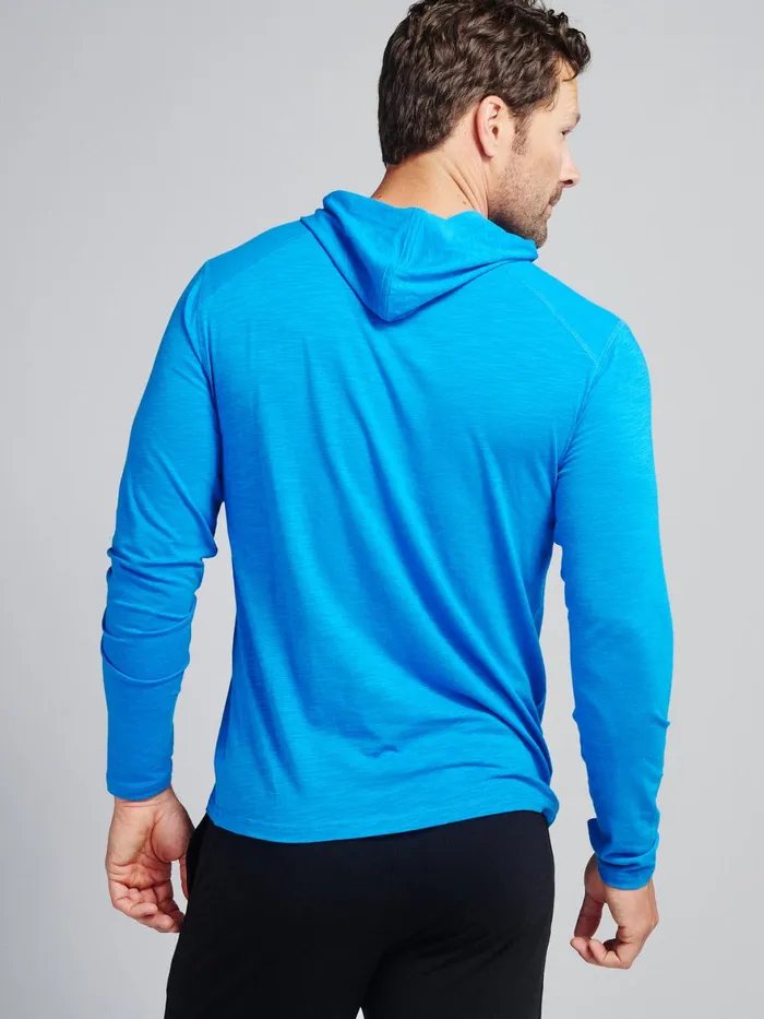 Men Lightweight Hoodie Tasc Performance Long Sleeve TShirts
