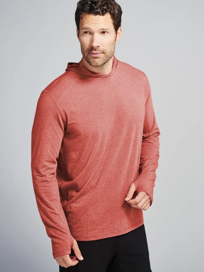 Men Lightweight Hoodie Tasc Performance Long Sleeve TShirts