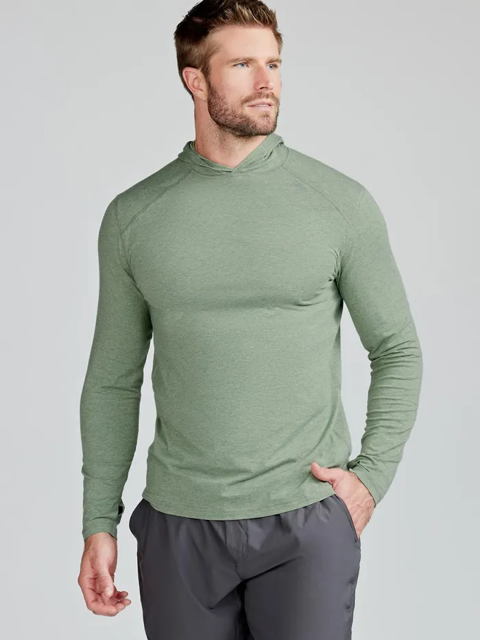 Men Lightweight Hoodie Tasc Performance Long Sleeve TShirts