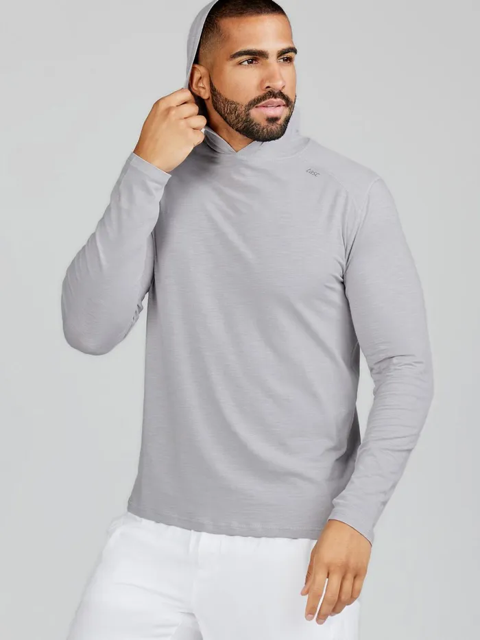 Men Lightweight Hoodie Tasc Performance Long Sleeve TShirts