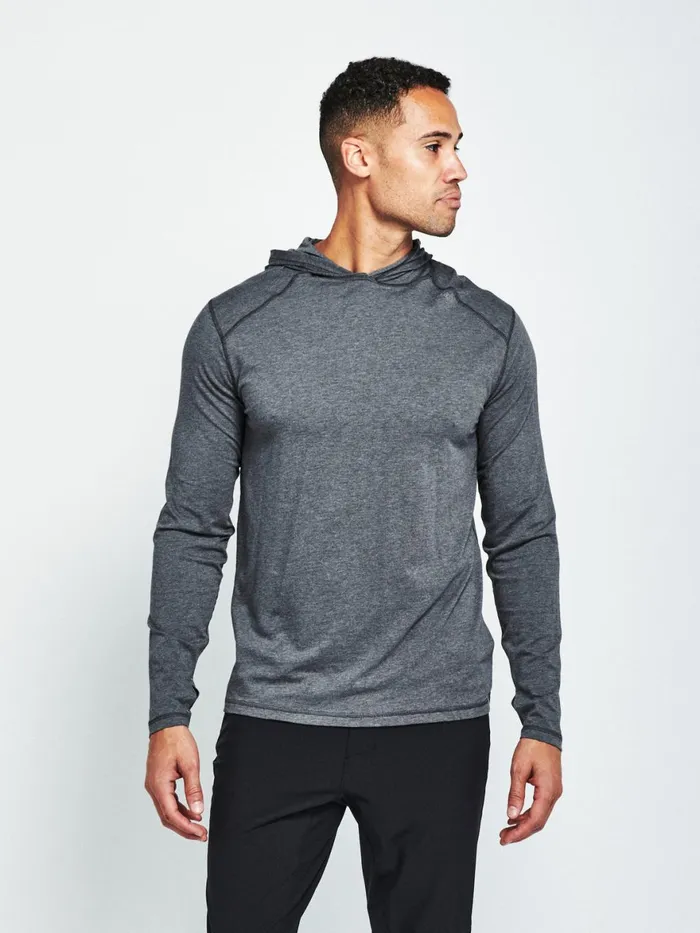 Men Lightweight Hoodie Tasc Performance Long Sleeve TShirts
