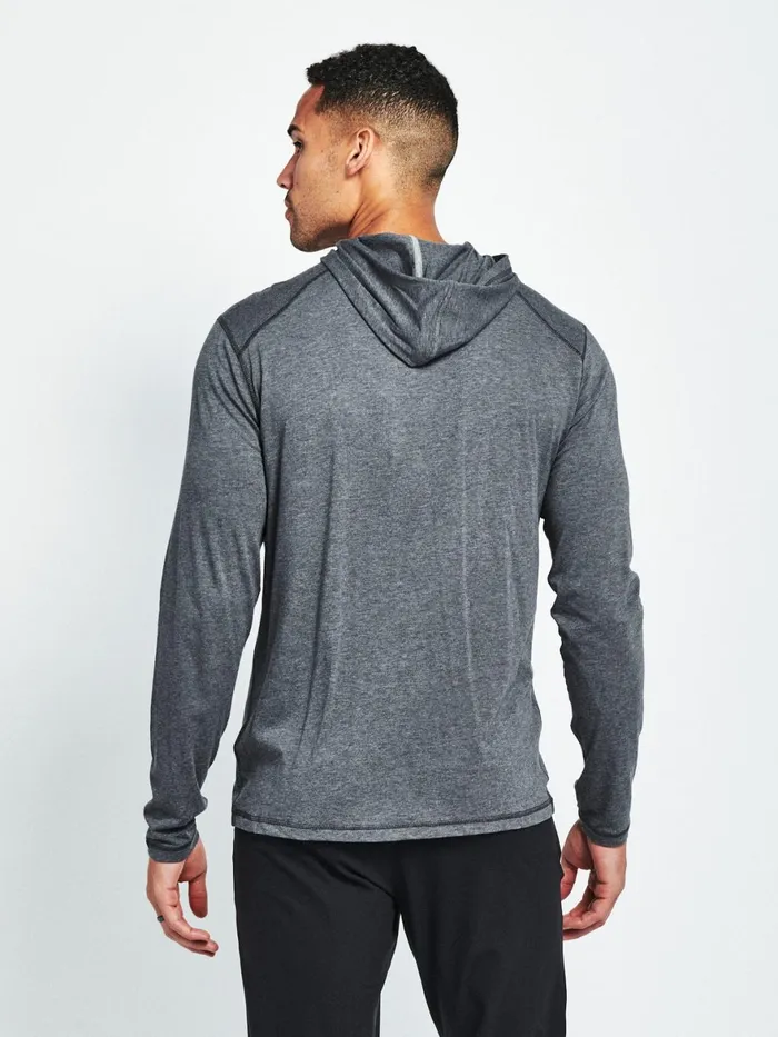 Men Lightweight Hoodie Tasc Performance Long Sleeve TShirts