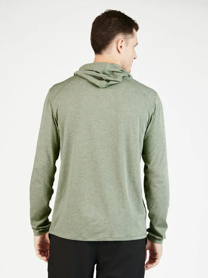 Men Lightweight Hoodie Tasc Performance Long Sleeve TShirts