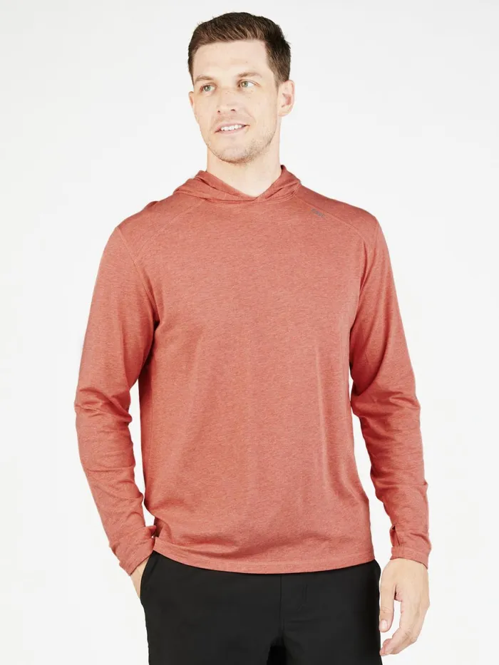 Men Lightweight Hoodie Tasc Performance Long Sleeve TShirts