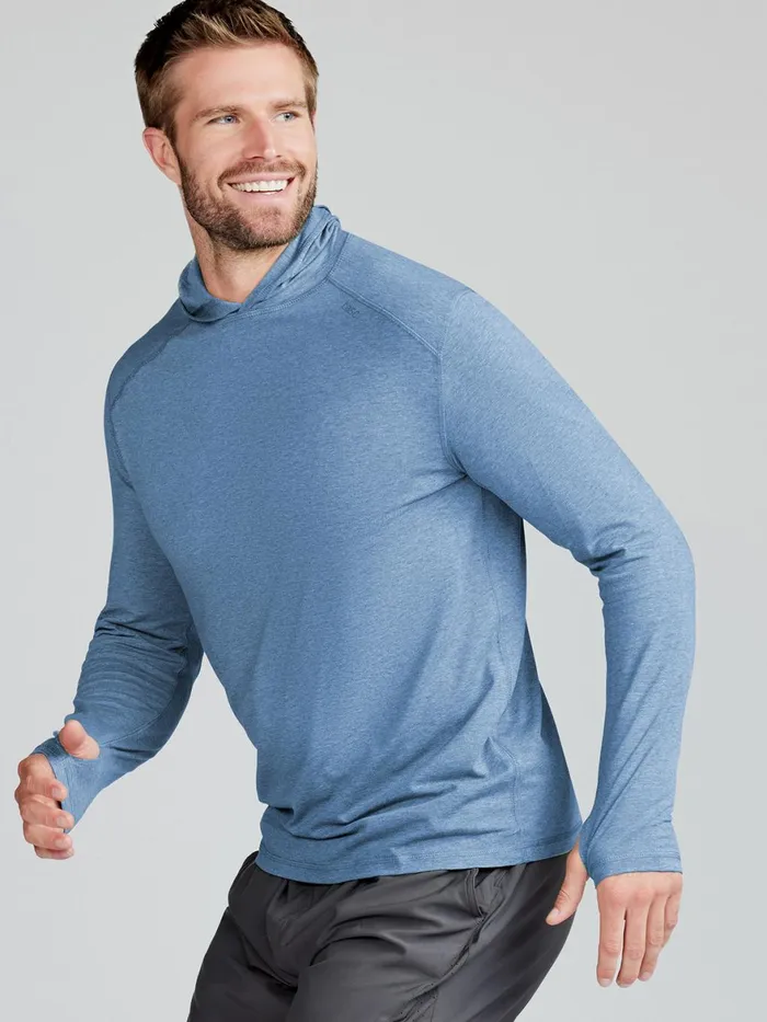 Men Lightweight Hoodie Tasc Performance Long Sleeve TShirts