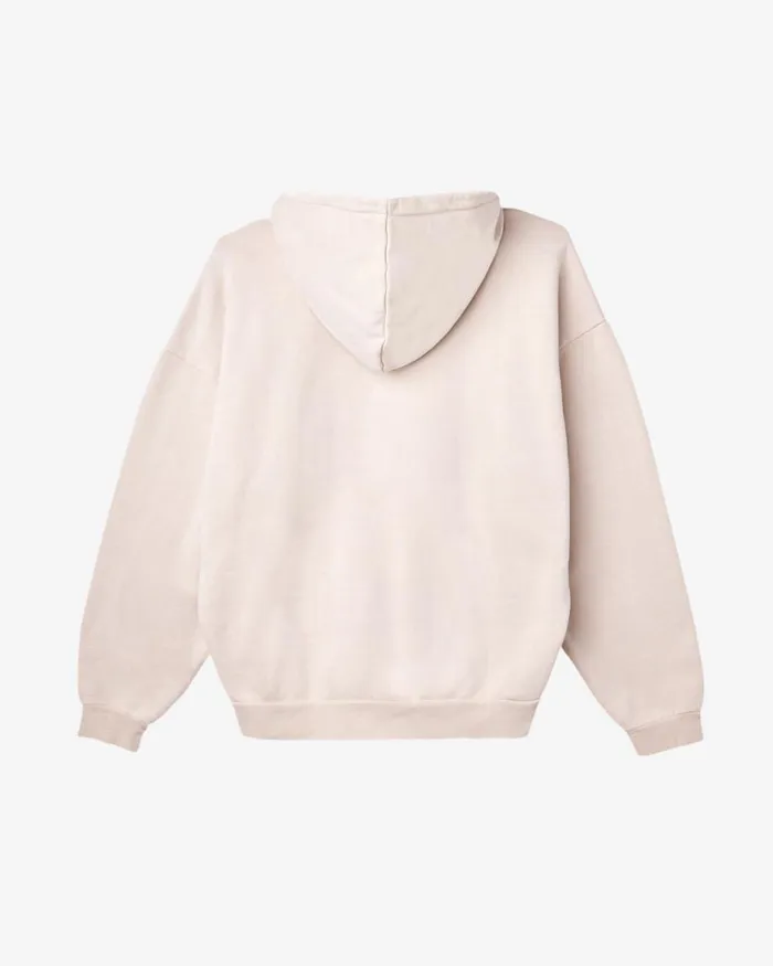 Men LOWERCASE PIGMENT PULLOVER Pigment Shell Pink OBEY Clothing SWEATSHIRTS
