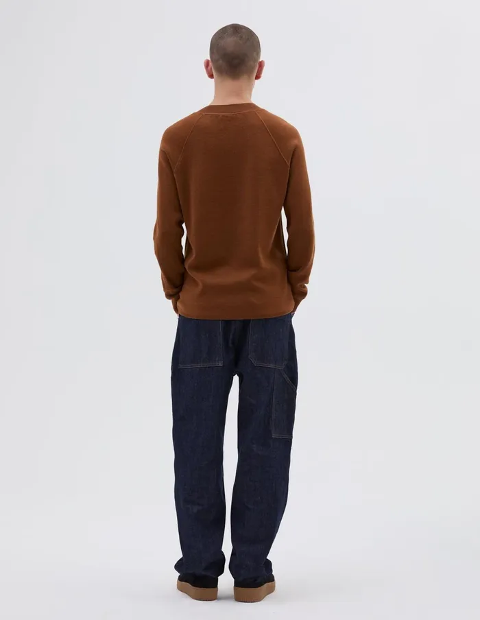 Men Mhl Carpenters Jean Indigo Margaret Howell Trousers