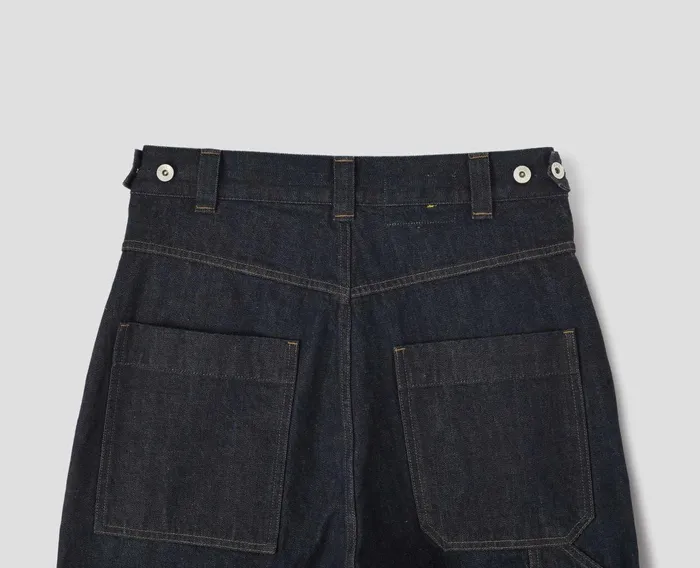Men Mhl Carpenters Jean Indigo Margaret Howell Trousers