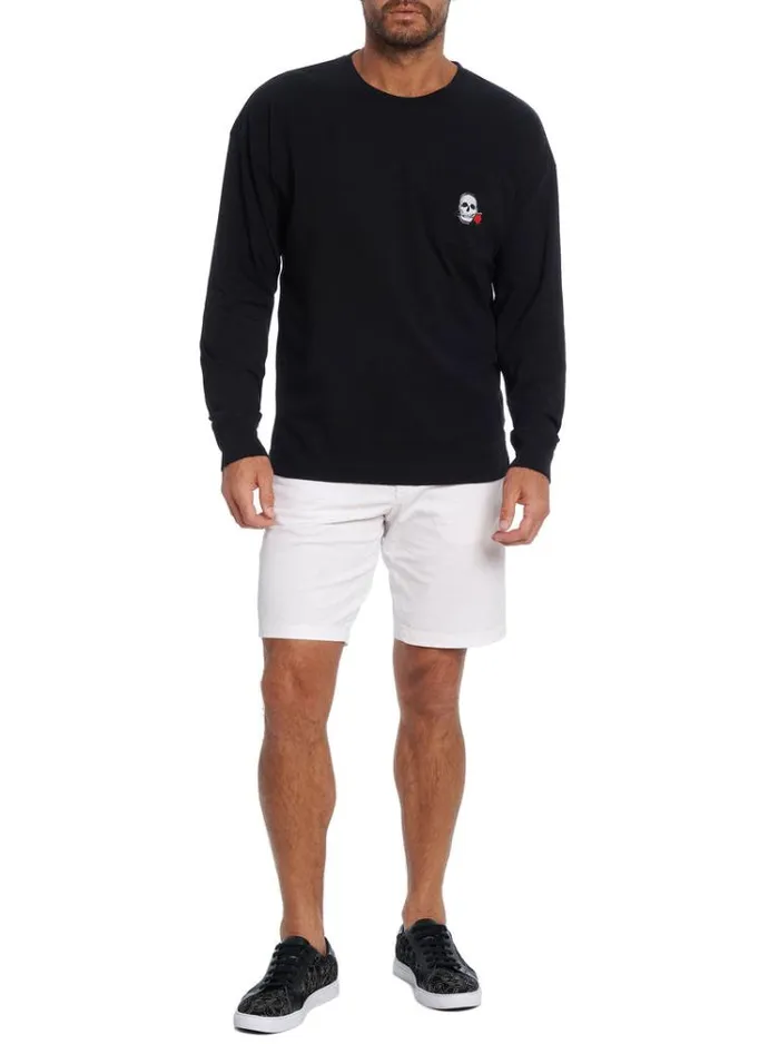 Men MIAMI LONG SLEEVE TSHIRT Black Robert Graham Polos and TShirts