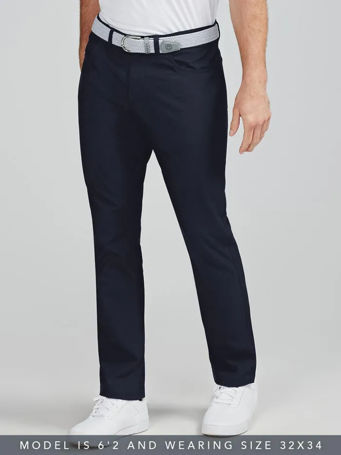 Men Motion Pant Straight Fit 8211 Classic Navy Tasc Performance Golf