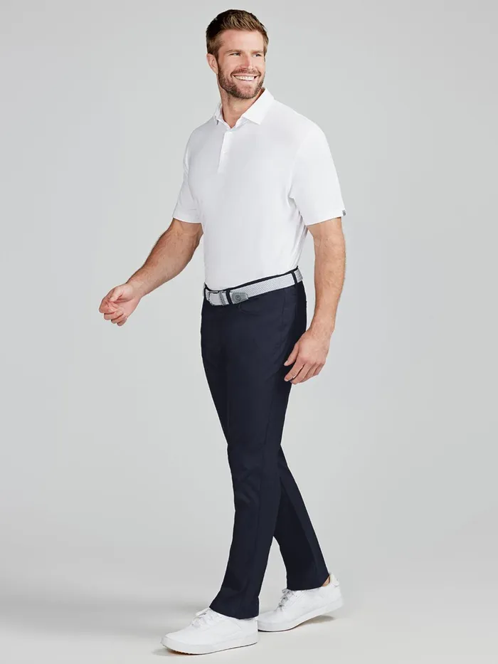 Men Motion Pant Straight Fit 8211 Classic Navy Tasc Performance Golf