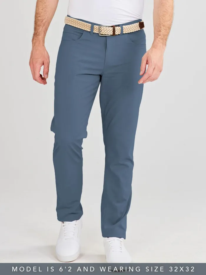 Men Motion Pant Straight Fit 8211 Deep Indigo Tasc Performance Pants