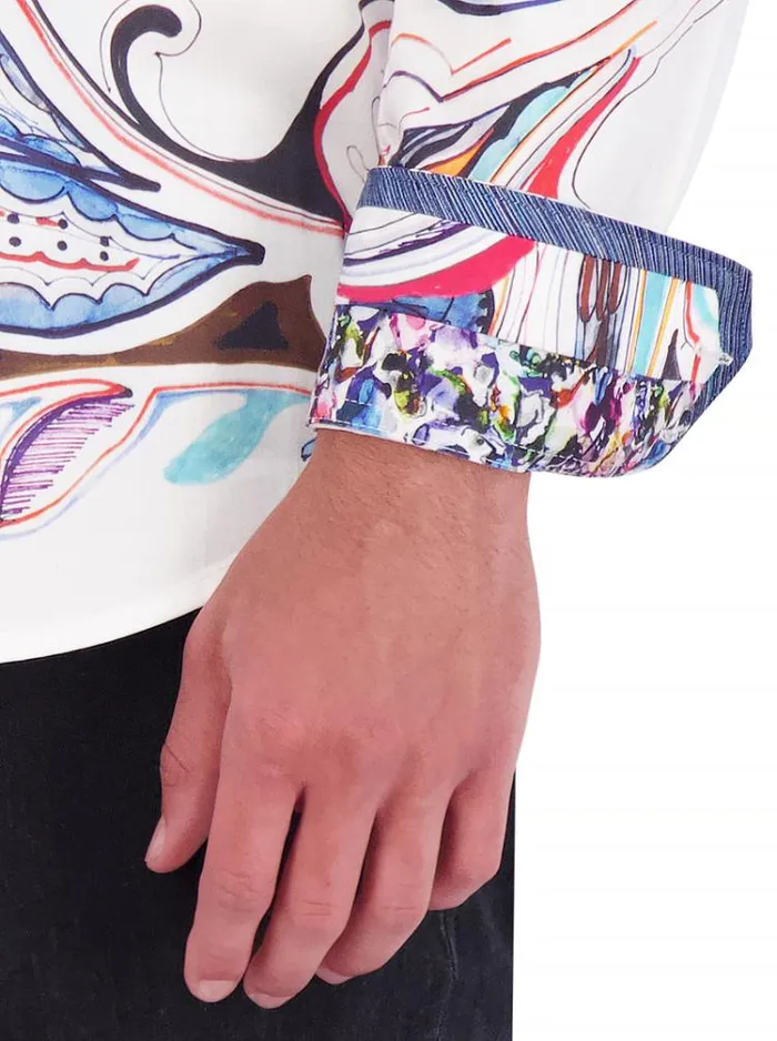 Men MYLIN LONG SLEEVE BUTTON DOWN SHIRT Multi Robert Graham Button Down Shirts