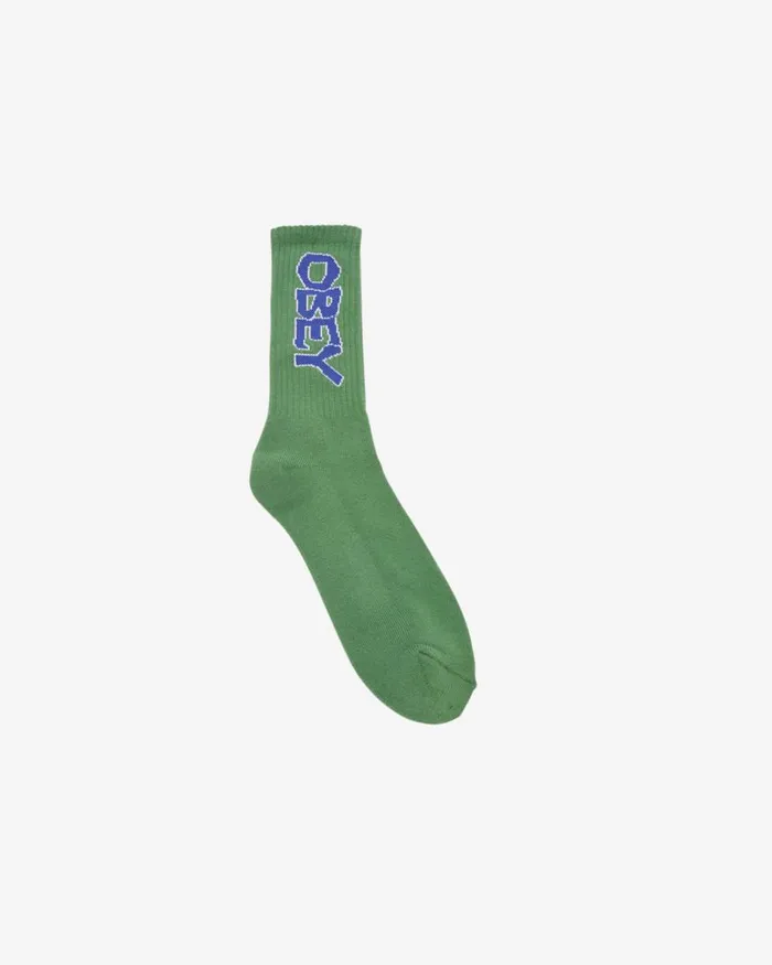 Men OFFLINE SOCKS White OBEY Clothing ACCESSORIES