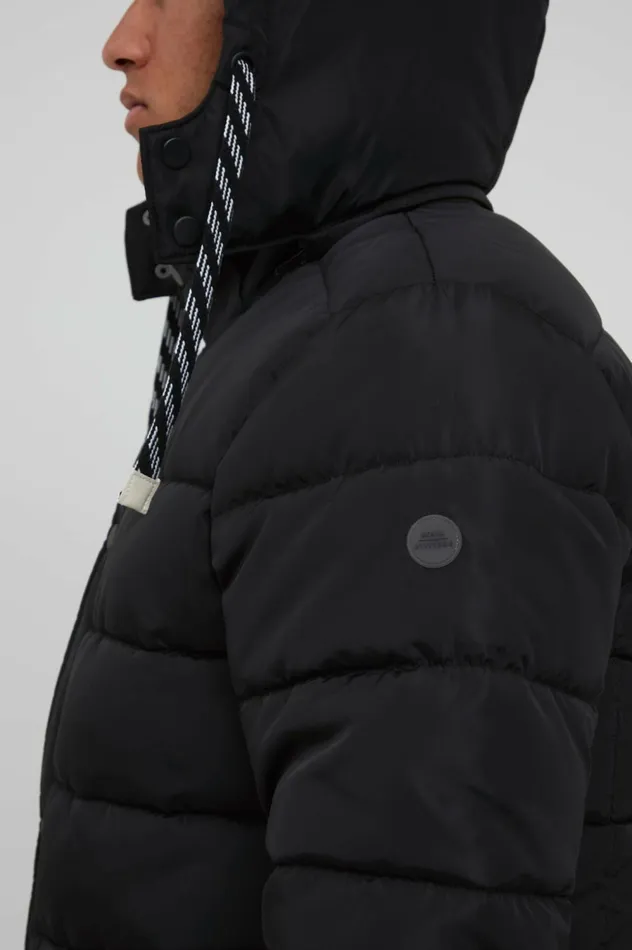 Men Outerwear Blend Outerwear Black