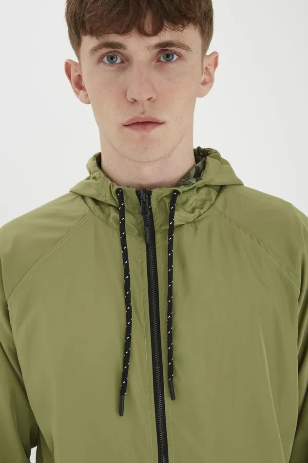 Men Outerwear Blend Outerwear Oil Green