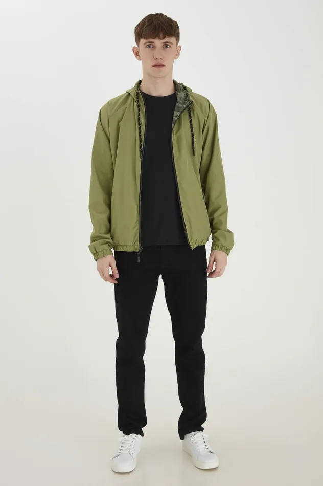 Men Outerwear Blend Outerwear Oil Green