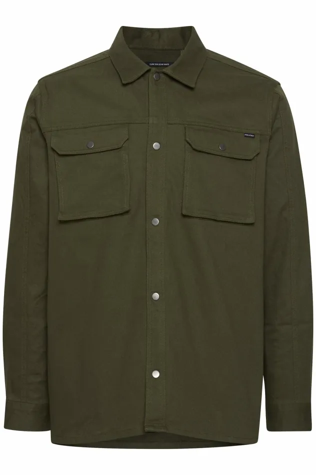 Men Outerwear Blend Outerwear Olive Night
