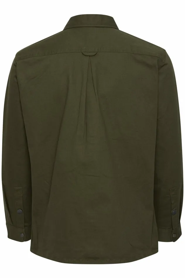 Men Outerwear Blend Outerwear Olive Night