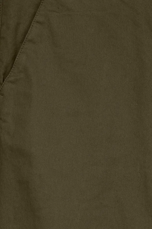Men Pants Blend Casual Pants Olive Night Green