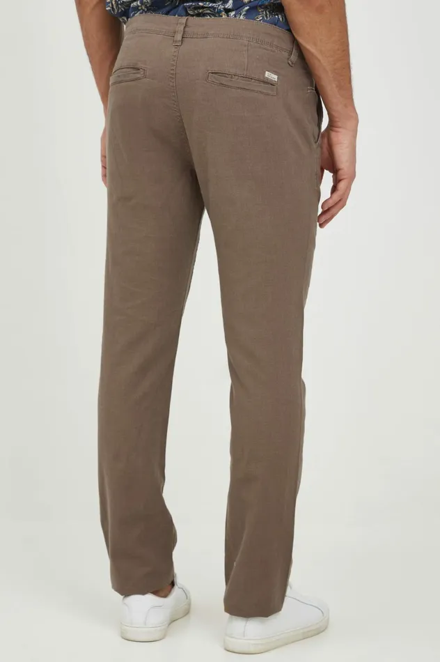 Men Pants Blend Casual Pants Shitake