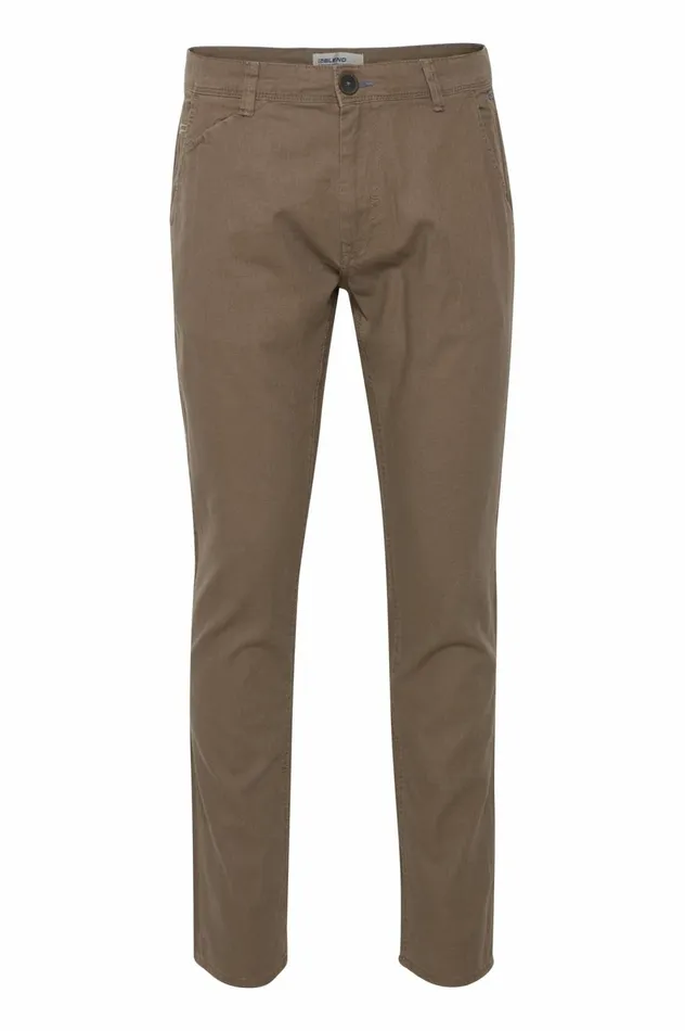 Men Pants Blend Casual Pants Shitake