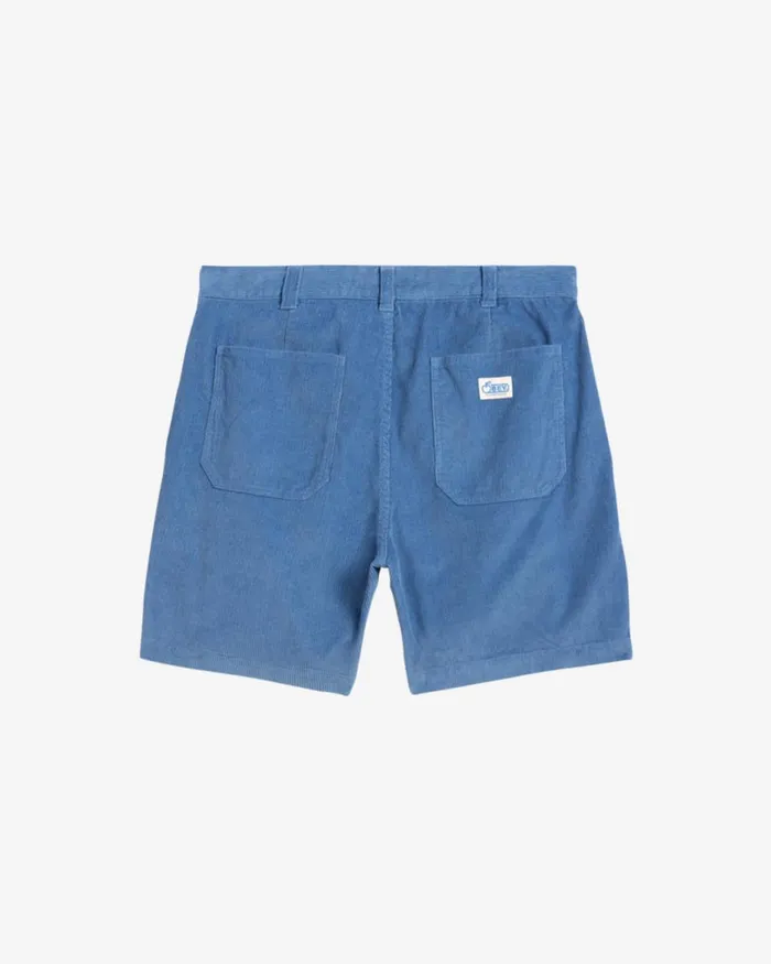 Men REED CORDUROY UTILITY SHORT Light Army OBEY Clothing BOTTOMS