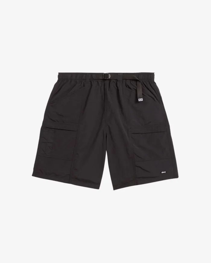 Men ROUTE NYLON SHORT Light Army OBEY Clothing BOTTOMS