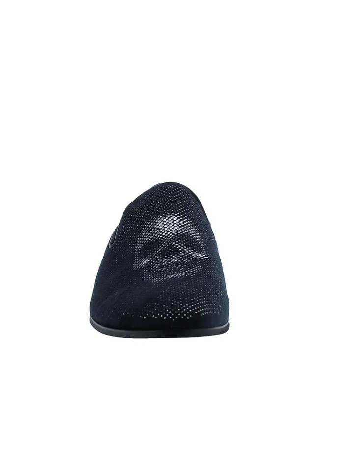 Men ROXBERRY SMOKING SLIPPER Black Robert Graham Shoes