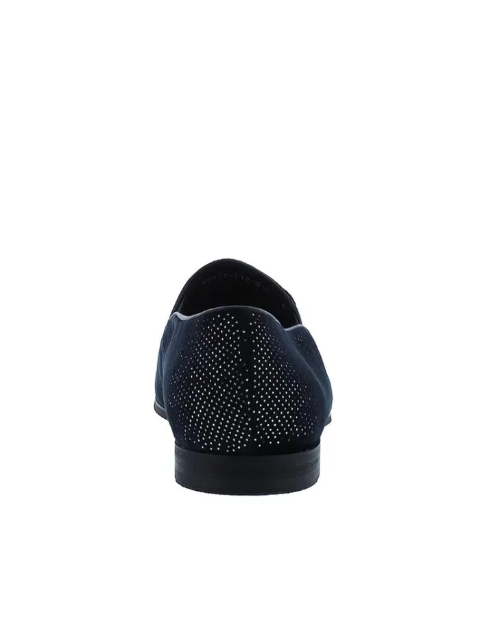 Men ROXBERRY SMOKING SLIPPER Black Robert Graham Shoes