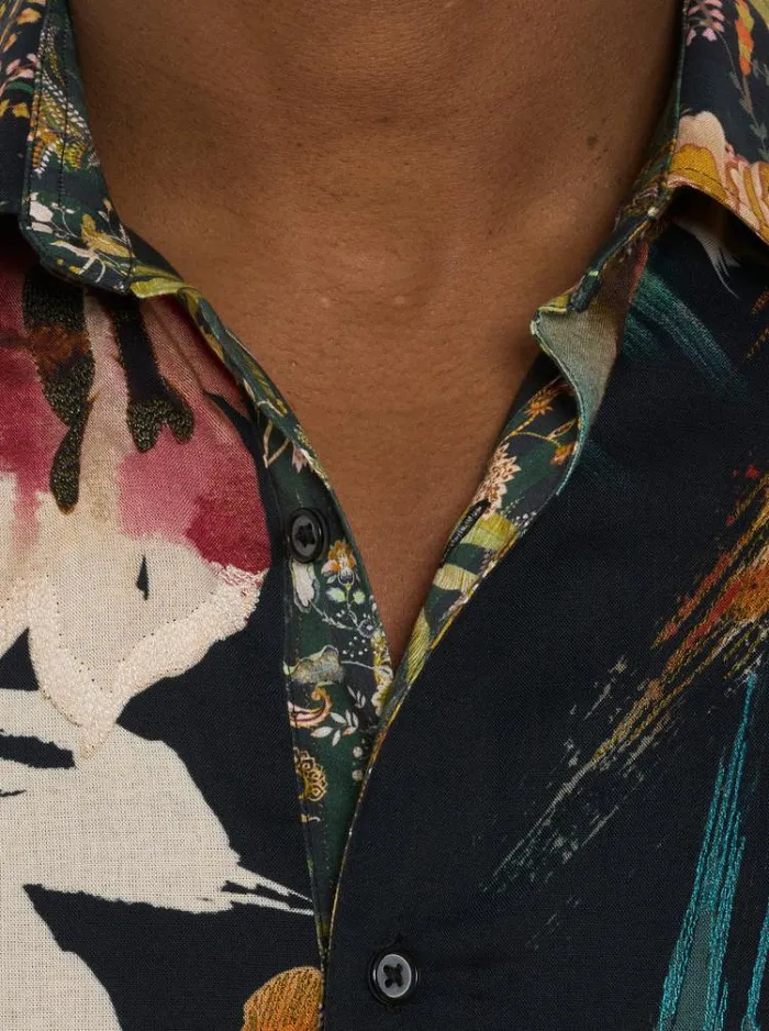 Men SAVOY LONG SLEEVE BUTTON DOWN SHIRT Multi Robert Graham Button Down Shirts