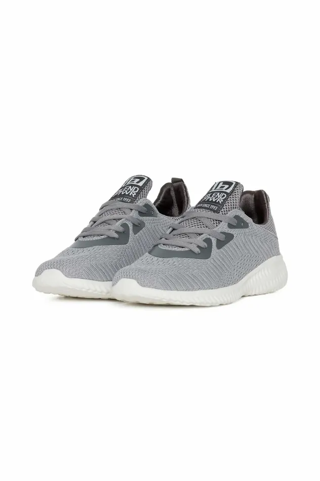 Men Shoes and Boots Blend Shoe Chip Grey
