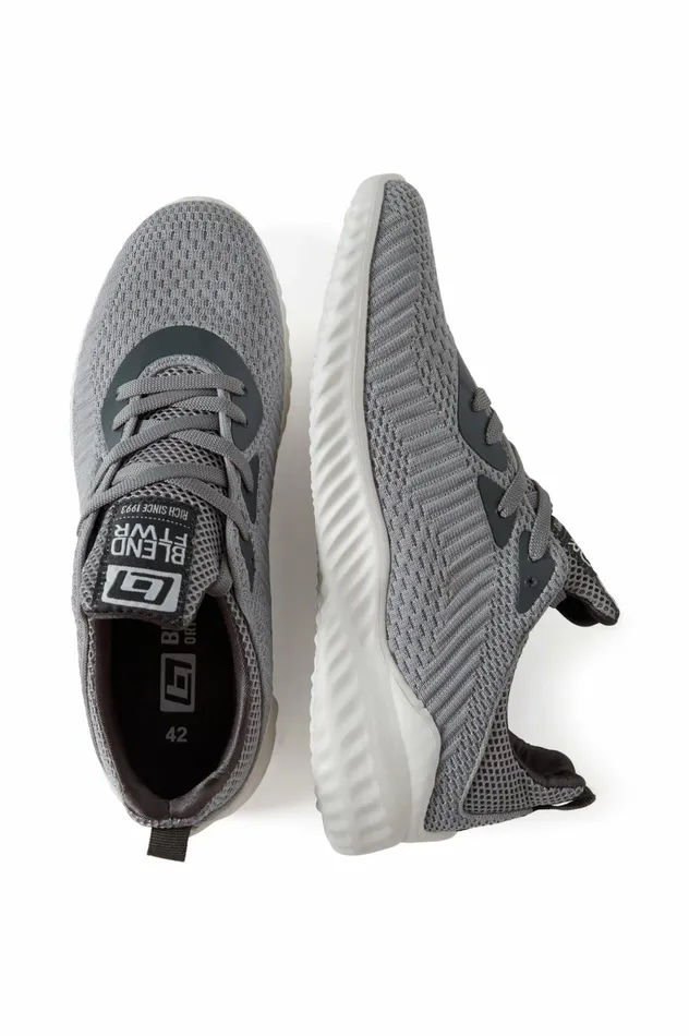 Men Shoes and Boots Blend Shoe Chip Grey