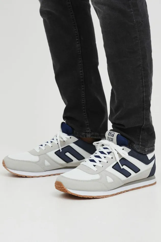 Men Shoes and Boots Blend Shoe Snow White