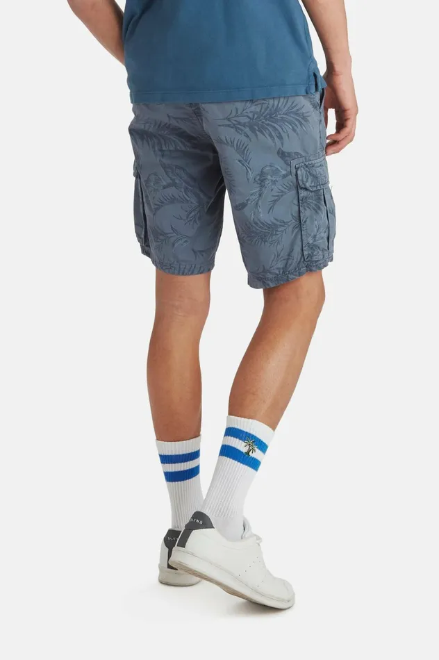 Men Shorts Blend Shorts Casual Navy