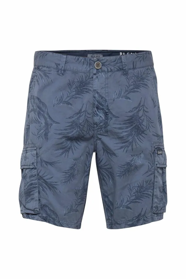 Men Shorts Blend Shorts Casual Navy