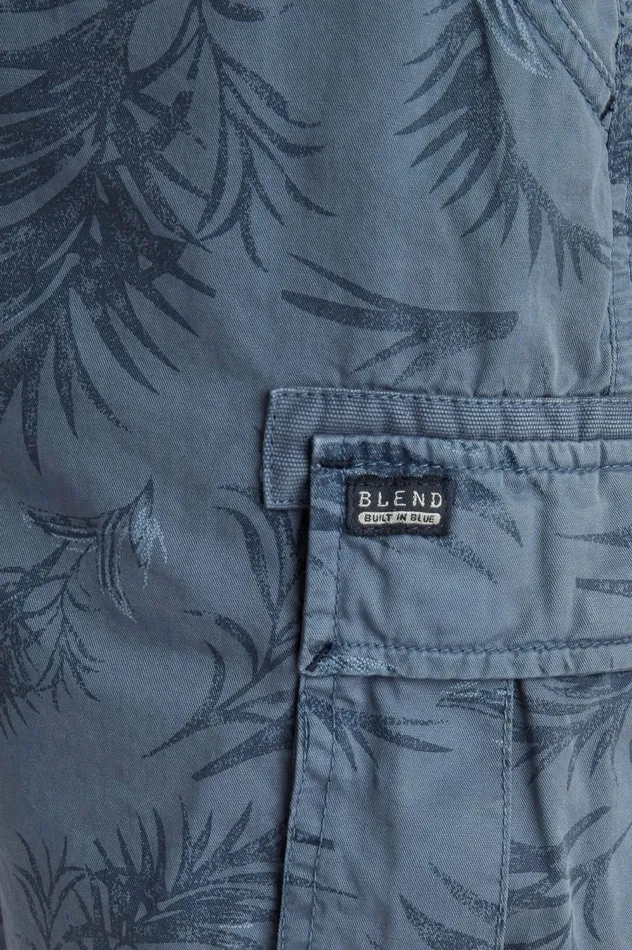 Men Shorts Blend Shorts Casual Navy
